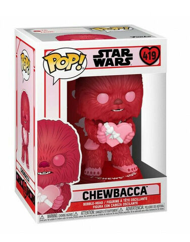 Figurine Funko Pop ! N°419 - Star Wars - Valentines - Cupid Chewbacca